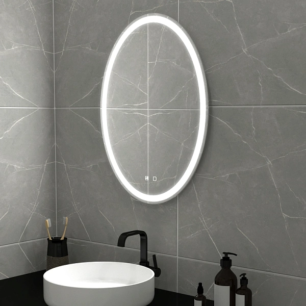 Зеркало Mixline Италия - VOICE 77x57 4630104807517 с подсветкой фото 4