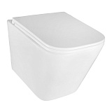 Унитаз Azario Teramo AZ-0052-UQ1 подвесной безободковый с сиденьем микролифт фото 3