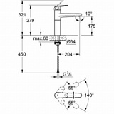 Смеситель Grohe Europlus II 32872002 для кухонной мойки фото 2