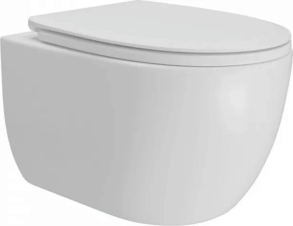 Унитаз Paomo Amelia Vortex PO-40502 подвесной безободковый с микролифтом фото 6