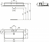 Раковина Ideal Standard Conca 100 см T379801 фото 3