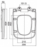 Крышка-сиденье BelBagno Romano BB2112SC с микролифтом фото 3