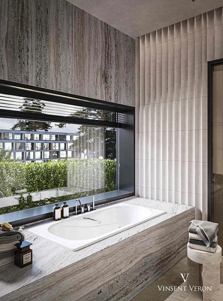 Чугунная ванна Vinsent Veron Haiti VHT1708042H/VH008CH с хромированнами ручками фото 1