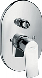 Смеситель Hansgrohe Metris 31484000 для ванны с душем фото 1