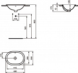 Раковина Ideal Standard Connect 48 см E504501 фото 2