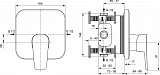 Смеситель Ideal Standard Ceraplan lll A6114AA для душа фото 2