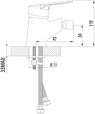 Смеситель Lemark Luna LM4108C для биде фото 2