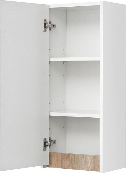 Шкаф-пенал Акватон Марти 35x23 см белый 1A270203MY010 левый фото 2