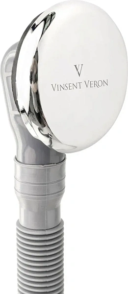 Слив-перелив Vinsent Veron V150.758 автомат Click Clack хром фото 2
