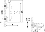 Смеситель Lemark Partner LM6559C для душа фото 3