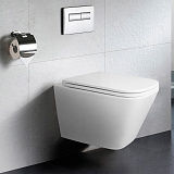 Унитаз Azario AZ-0052-UQ3 подвесной безободковый с сиденьем микролифт фото 12