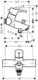 Смеситель Hansgrohe Talis S 72401000 для ванны с душем фото 2