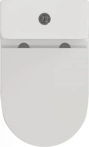 Унитаз-компакт Watersense Rita R W01656 напольный безободковый с микролифтом фото 7