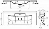 Мебельная раковина BelBagno Bb 120 BB1200/450-LV-MR-PR фото 2