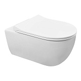 Унитаз Azario 87565 подвесной безободковый с сиденьем микролифт фото 1