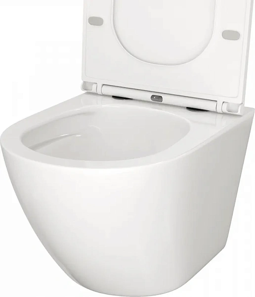Унитаз Paomo Milana Vortex PO-40110 подвесной безободковый с микролифтом фото 7
