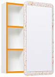 Мебель для ванной Runo Капри 55 напольная оранжевая фото 6