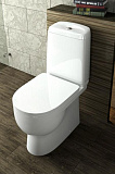 Унитаз-компакт Sanita Luxe Best WC.CC/Best/2-DM/WHT.G/S1 напольный с сиденьем микролифт фото 8
