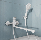 Смеситель Milardo Rora RORWT00M10 для ванны с душем с душевой лейкой фото 5