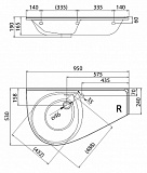 Раковина Ravak Avocado Comfort R фото 10