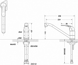 Смеситель Bravat Fit F7135188CP-RUS для кухонной мойки фото 2