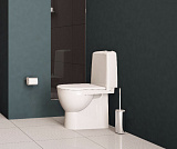 Унитаз-компакт Sanita Luxe Best WC.CC/Best/2-DM/WHT.G/S1 напольный с сиденьем микролифт фото 3