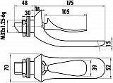 Смеситель Creavit Foglia FG1401 для раковины с внутренней частью фото 5