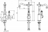 Смеситель Boheme Imperiale Presente 322 для раковины фото 2