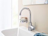 Смеситель Grohe Concetto New 32629002 для раковины с донным клапаном фото 2