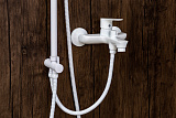 Смеситель Orange Aristo M19-100w для ванны с душем фото 2