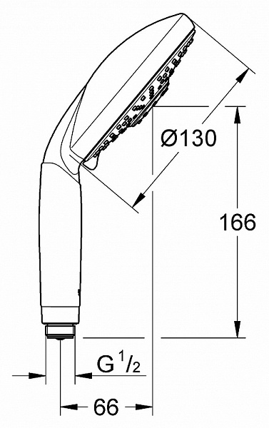 Душевая лейка Grohe Rainshower Classic 28764000 фото 9