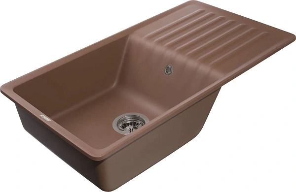 Мойка для кухни GranFest Quarz 73 терракот фото 1