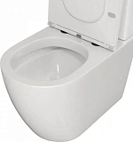 Унитаз-компакт Paomo Milana R PO-40120 напольный безободковый с микролифтом фото 2