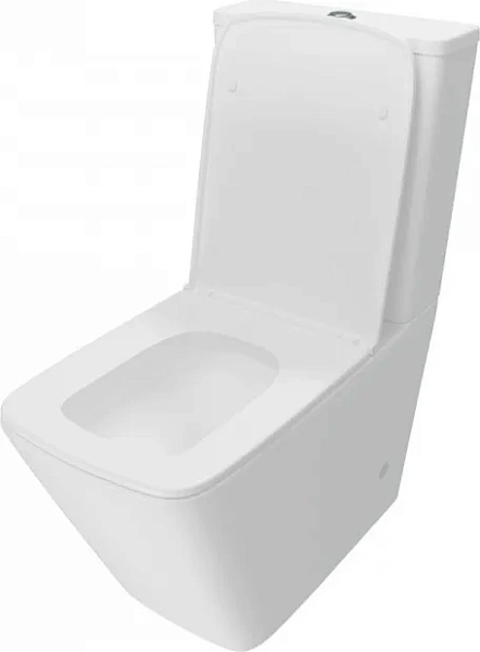 Унитаз-компакт Watersense Eva Vortex W00745 напольный безободковый с микролифтом фото 9