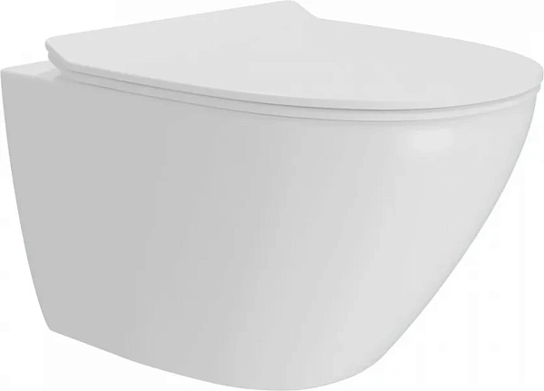 Унитаз Paomo Milana Pro Vortex PO-40112 подвесной безободковый с микролифтом фото 6