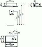 Раковина Ideal Standard Extra 45 см T392301 фото 4