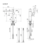 Смеситель для раковины Sancos Linn SC9019BB фото 4