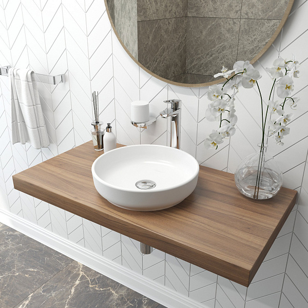 Раковина Lavinia Boho Bathroom Sink Slim 40 см 33311005 фото 6