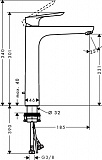 Смеситель Hansgrohe Logis 71162000 для раковины фото 2