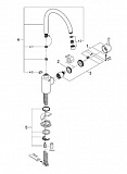 Смеситель Grohe Concetto 32661DC1 для кухонной мойки фото 3