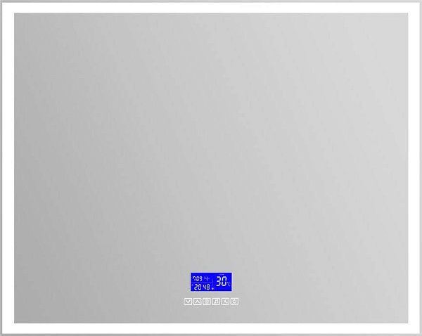Зеркало BelBagno 100x80 SPC-GRT-1000-800-LED-TCH-RAD с подсветкой фото 2