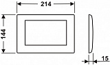 Смывная клавиша для унитазов TECE Planus 9240311 фото 3