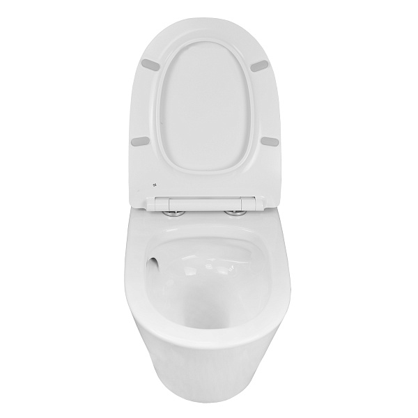 Унитаз Creo Ceramique CR1100NR подвесной безободковый с сиденьем микролифт фото 4