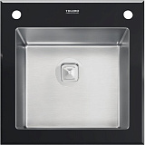 Кухонная мойка Tolero Ceramic Glas TG-500 50 Черная фото 1