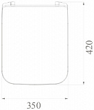Крышка-сиденье Boheme Puro 957-G с микролифтом фото 2