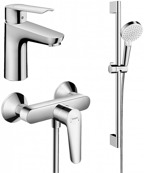 Комплект смесителей Hansgrohe Logis E 71178000/71610000/26532400 3 в 1 фото 1