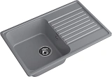 Мойка для кухни GranFest Quarz 78 темно-серый 75 см фото 2
