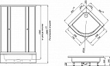 Душевой уголок Triton Стандарт В1 фото 2