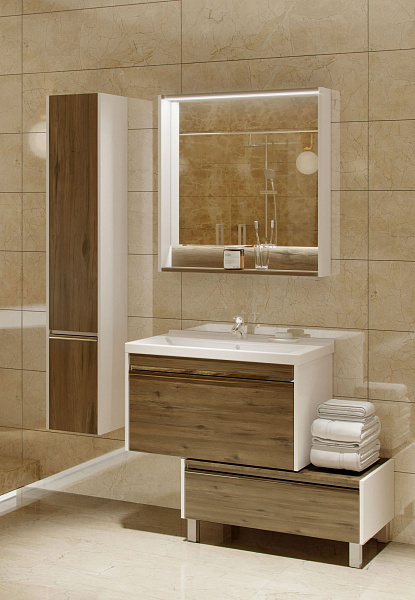 Мебель для ванной Акватон Капри 80 подвесная фото 1