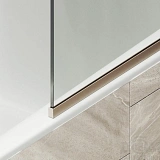 Шторка для ванны MaybahGlass 30x140 MGV-248-2у профиль бронза стекло бесцветное фото 6